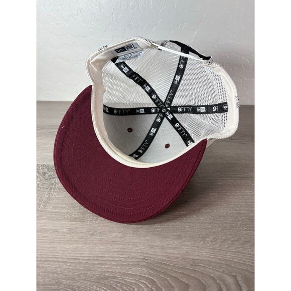 Arizona State University Sun Devils New Era Men's Maroon White Trucker Hat- EUC - Picture 4 of 5